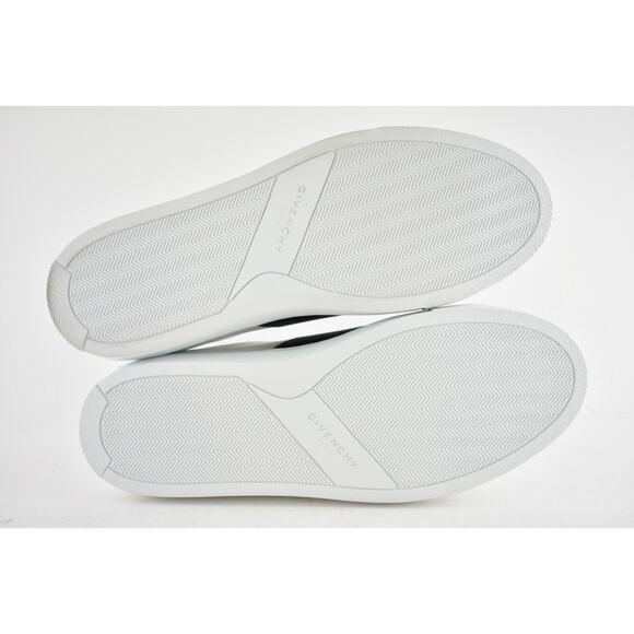 Givenchy Urban Street Knot White Black Logo Low Top Flat Trainer Sneaker 39.5 - Picture 12 of 12